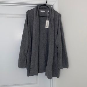 Vince Gray Pocketed Cardigan